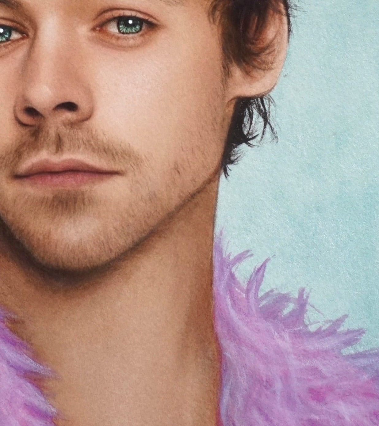 Prince Harry Styles Art - Gorgeous watercolor print