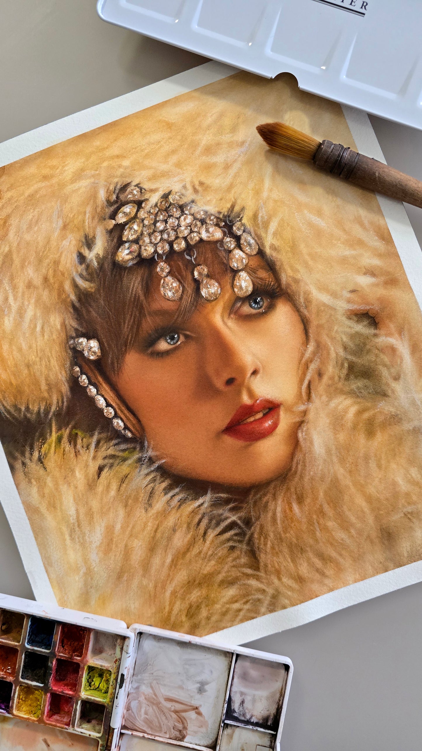 The Life of a Showgirl - Impresión Giclée