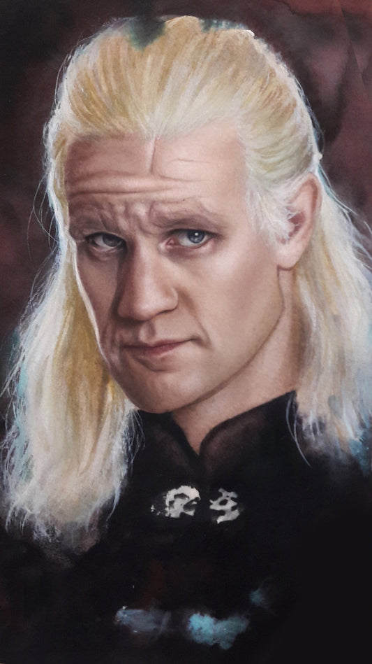Daemon Targaryen watercolor