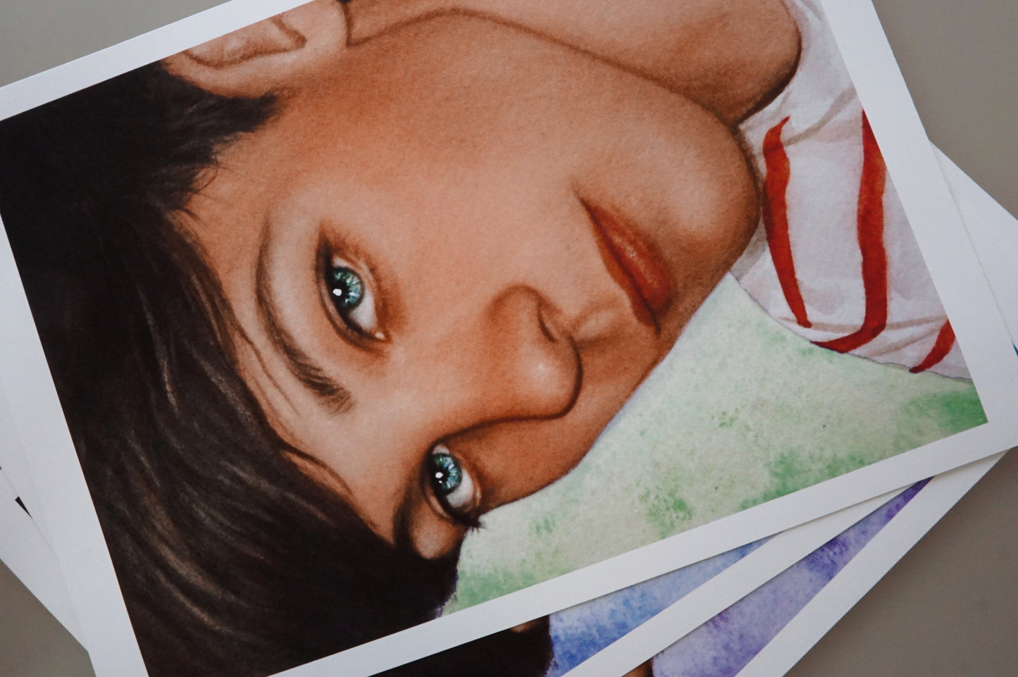 Cute Louis Tomlinson Print - Watercolor Art Illustration