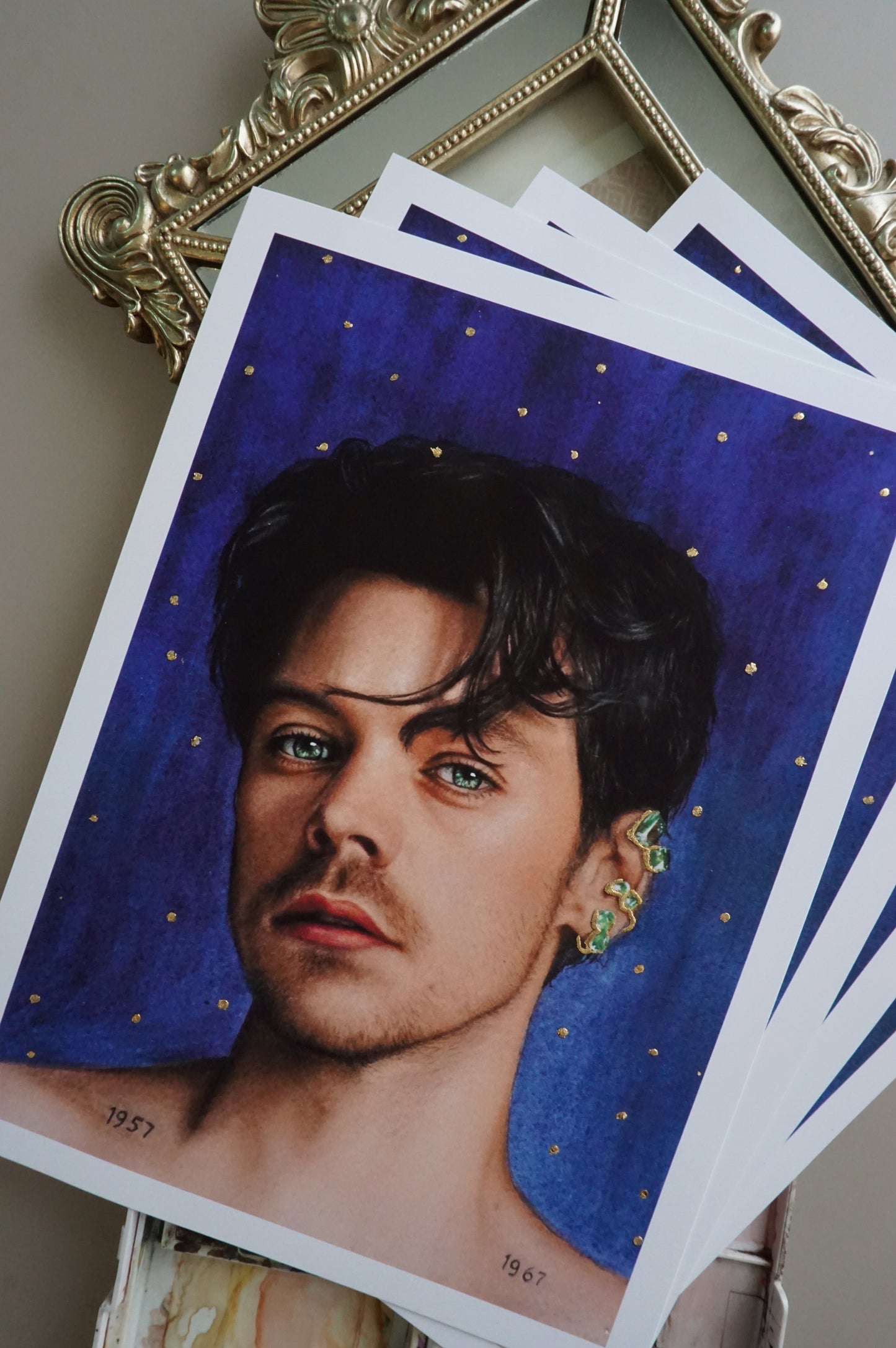 Harry Styles Art Print - Watercolor Illustration