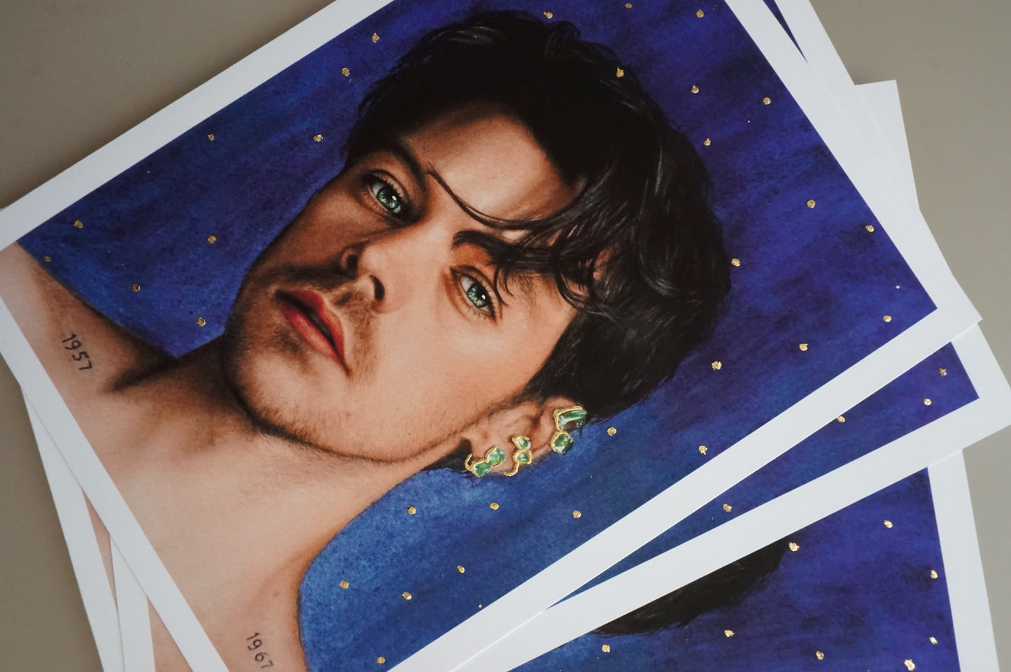 Harry Styles Art Print - Watercolor Illustration