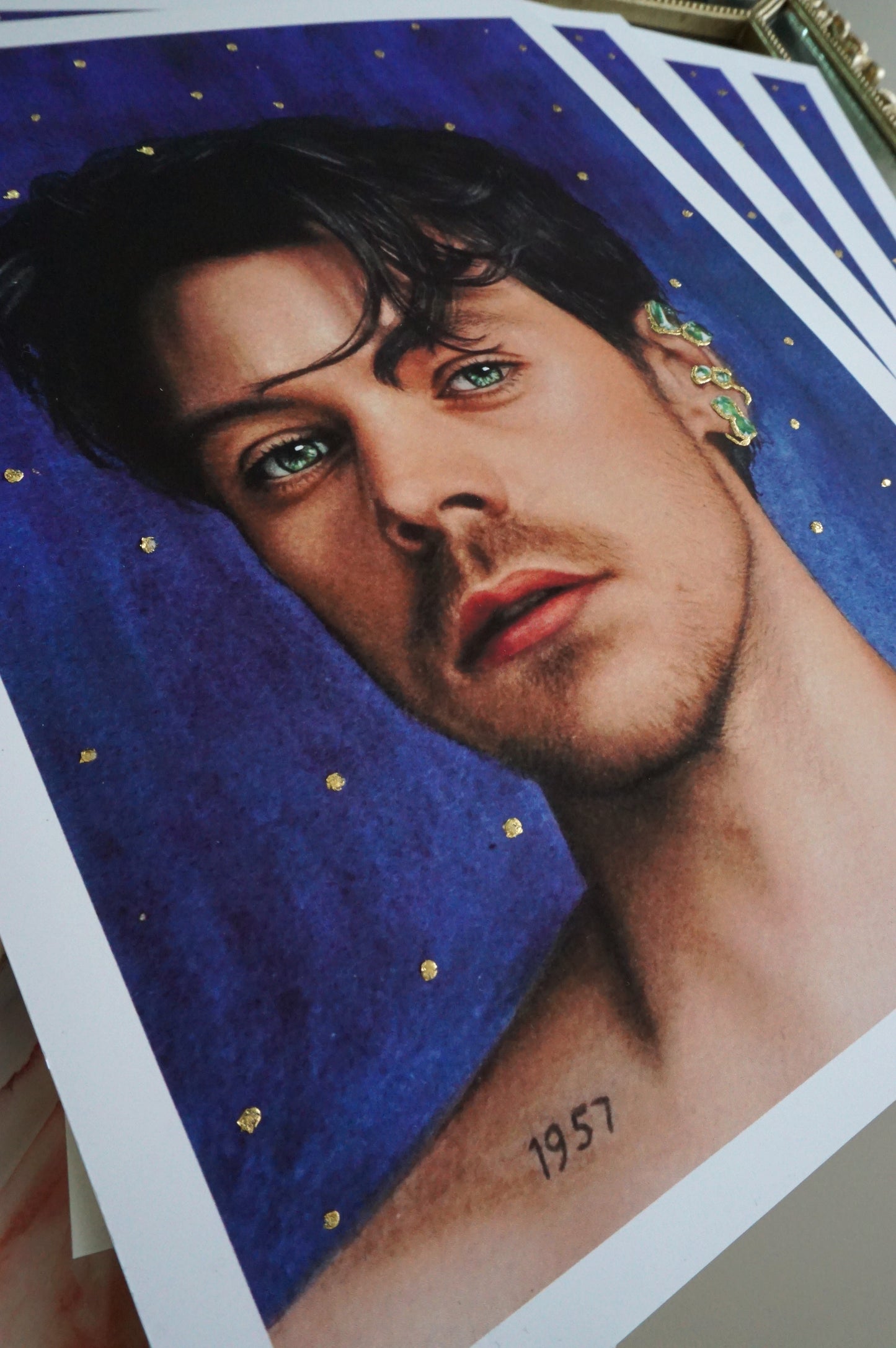 Harry Styles Art Print - Watercolor Illustration