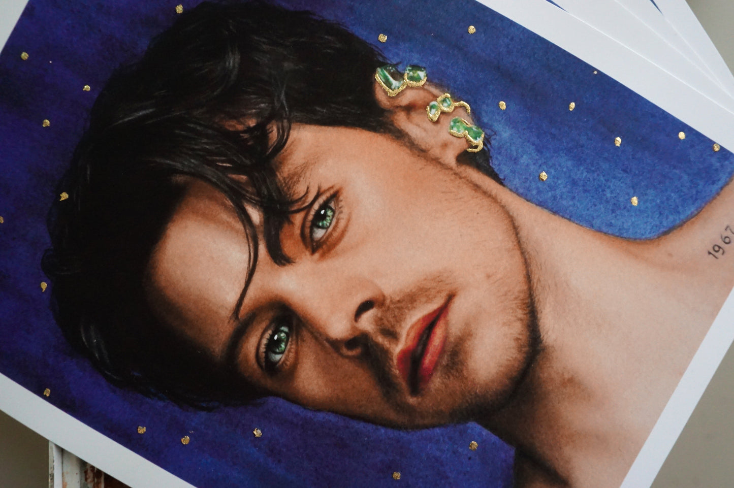 Harry Styles Art Print - Watercolor Illustration