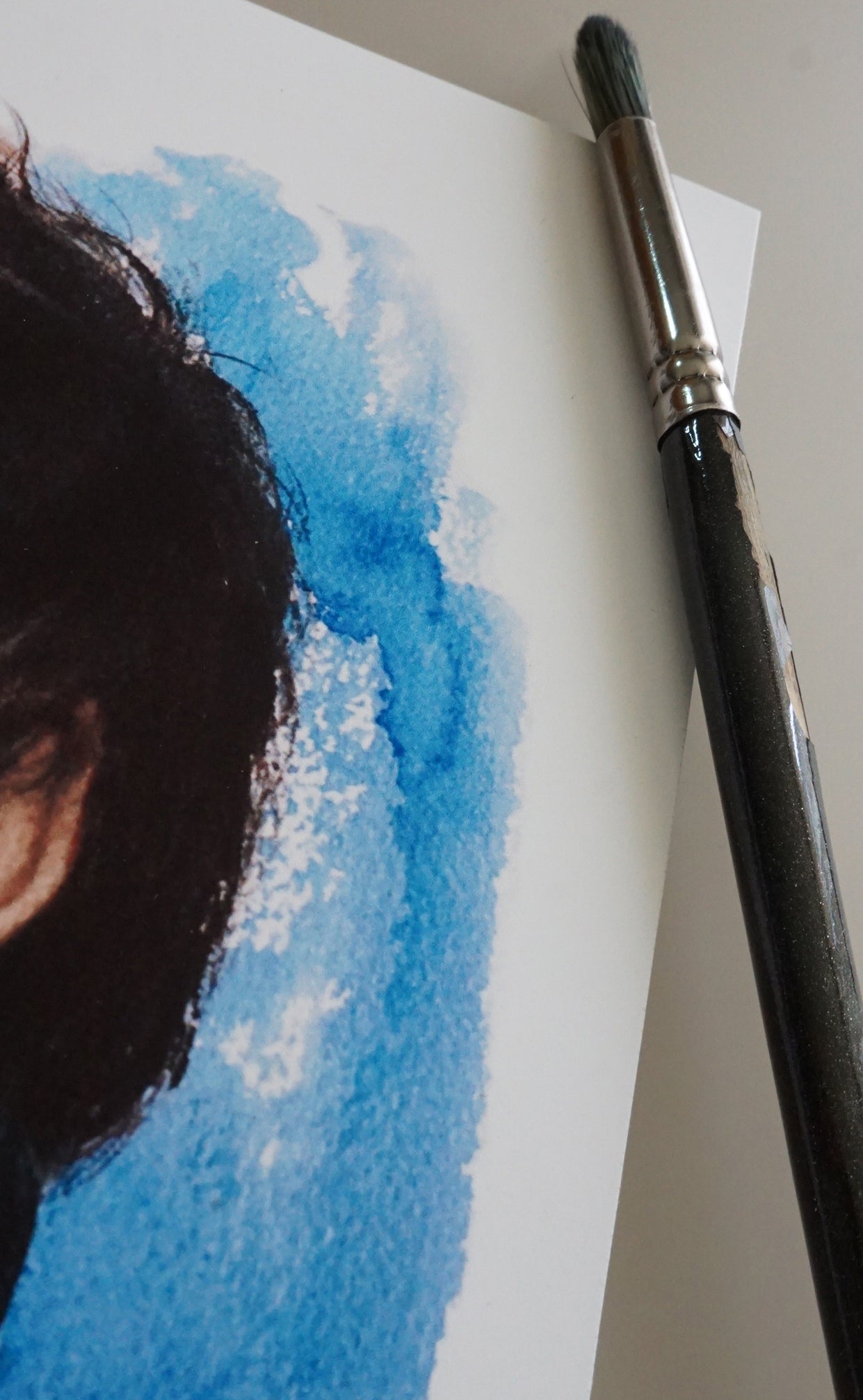 Louis Tomlinson Art Print - Watercolor Illustration