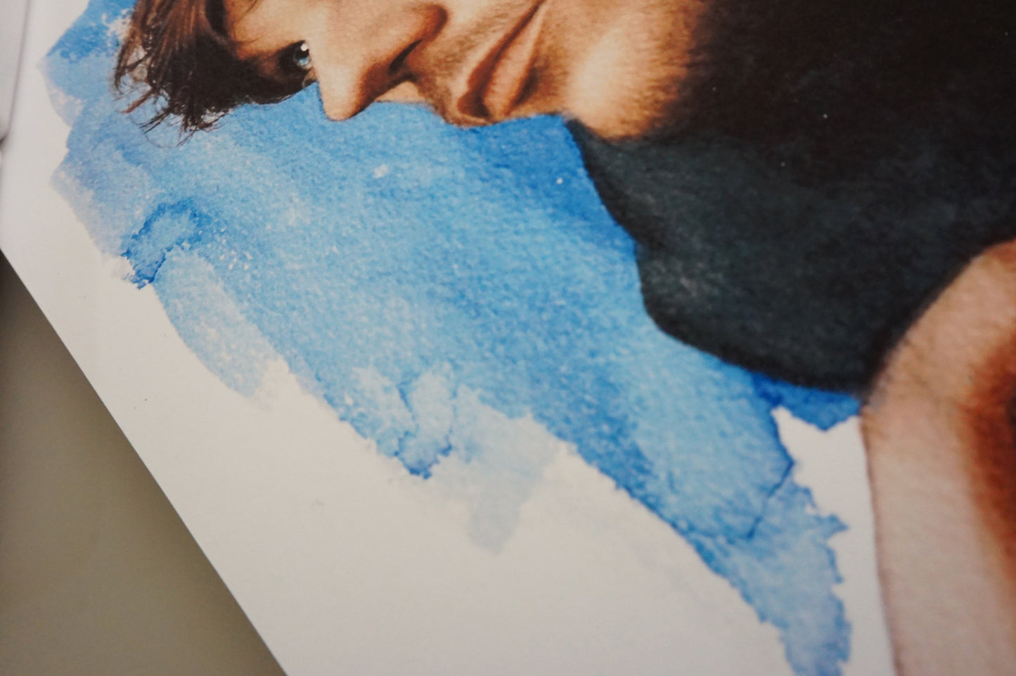 Louis Tomlinson Art Print - Watercolor Illustration