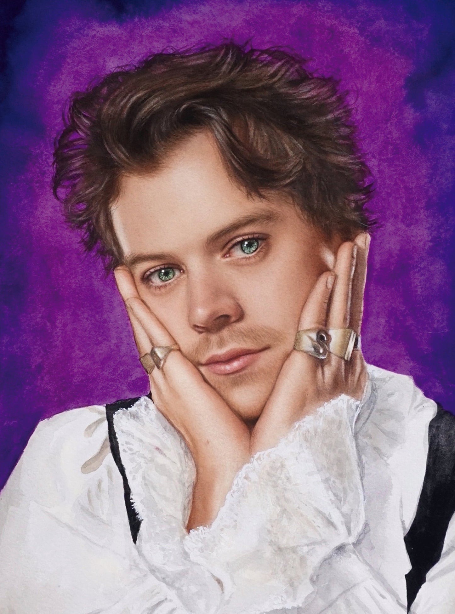 "Prince Styles" Harry Styles watercolor