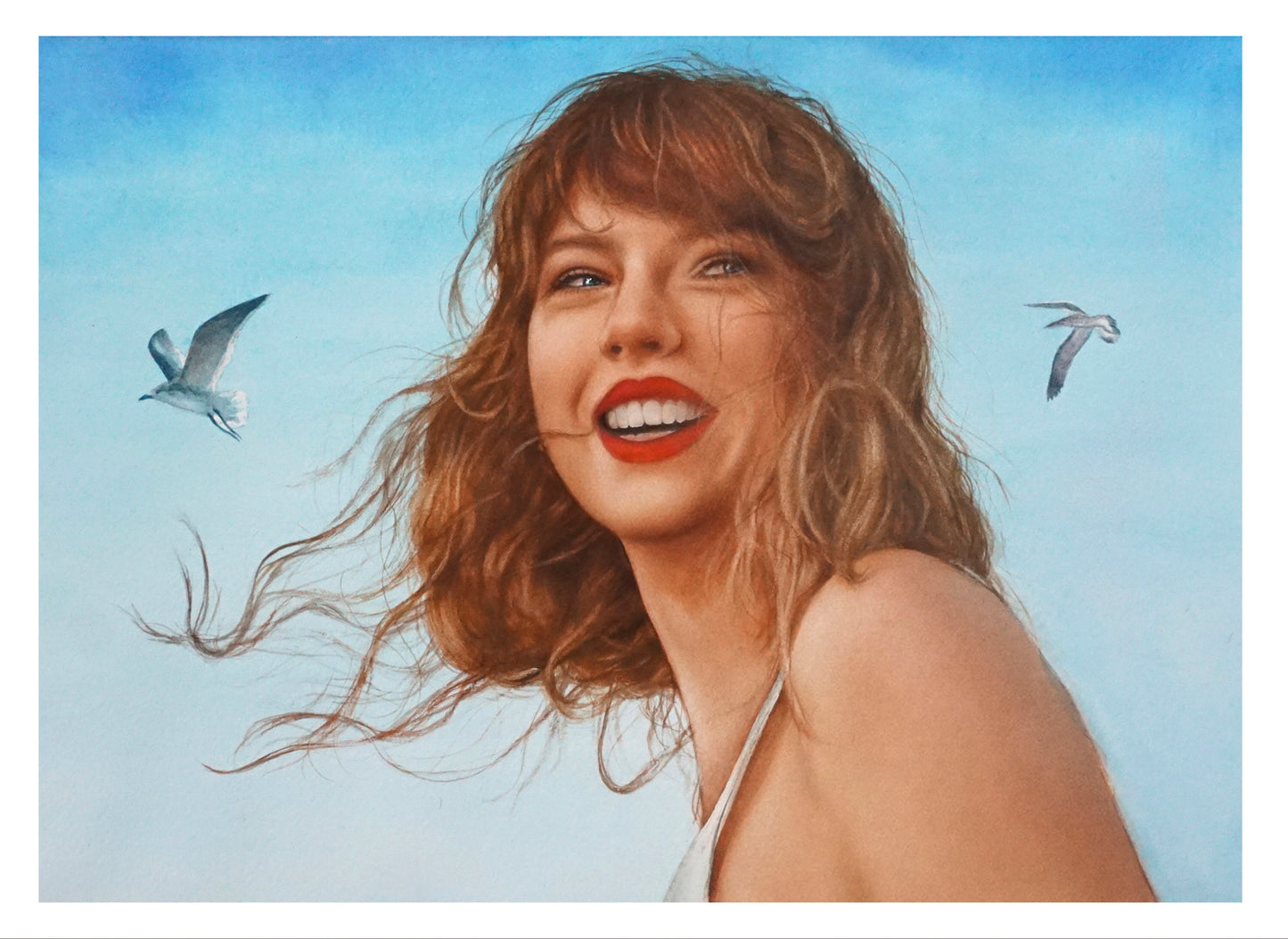 Taylor Swift Art Print - 1989 acuarela