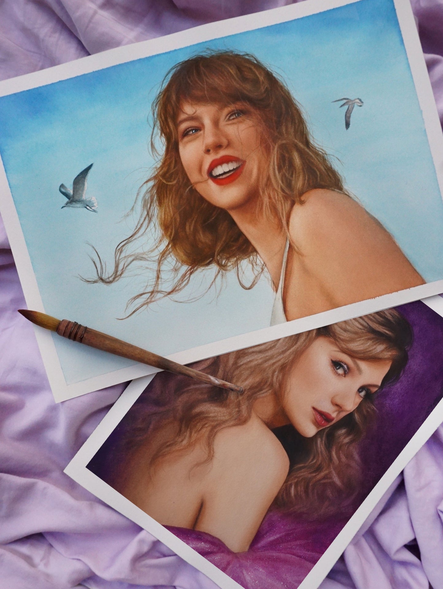 Taylor Swift Art Print - 1989 acuarela