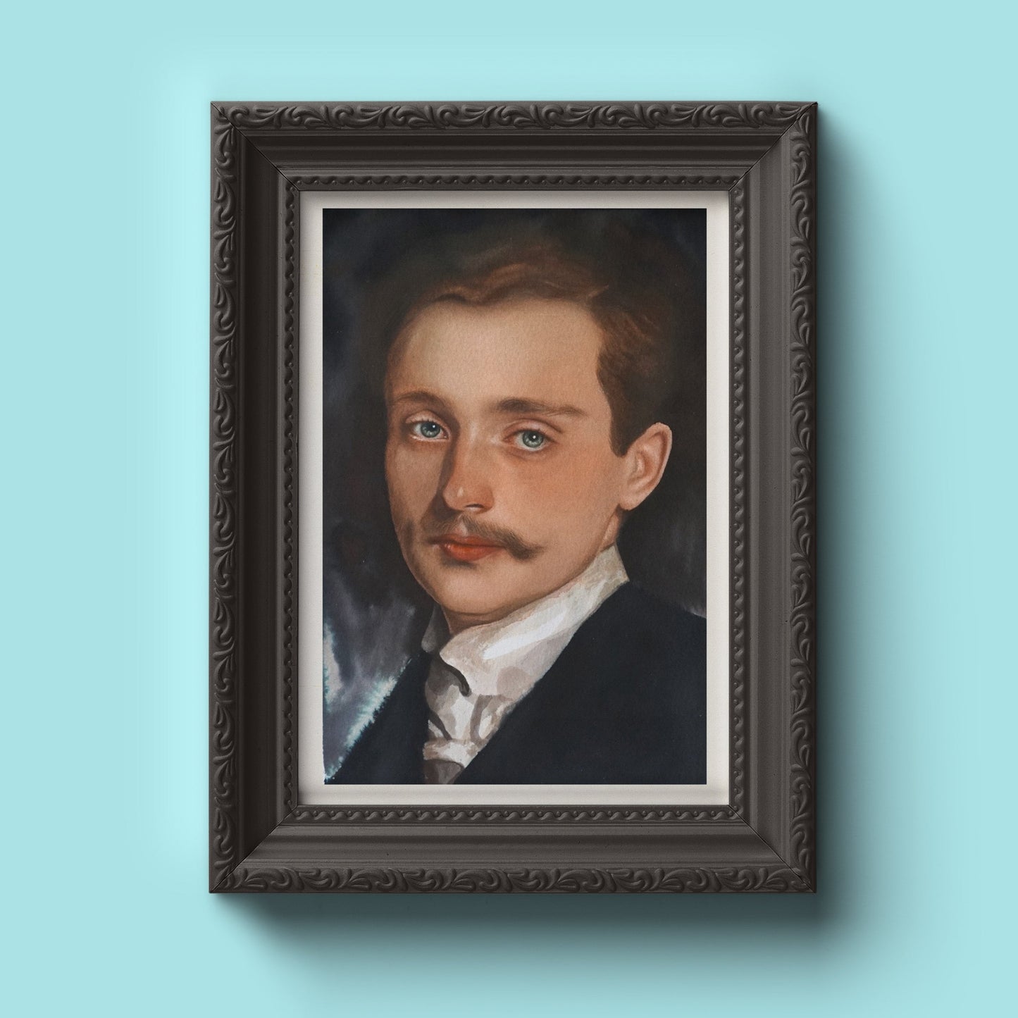 "Léon Delafosse" watercolor masterstudy