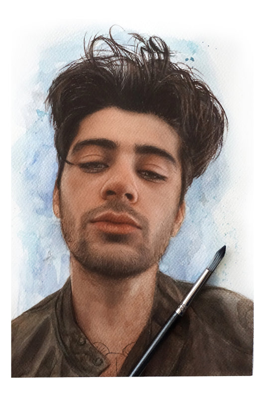 Zayn Malik- Watercolor Painting