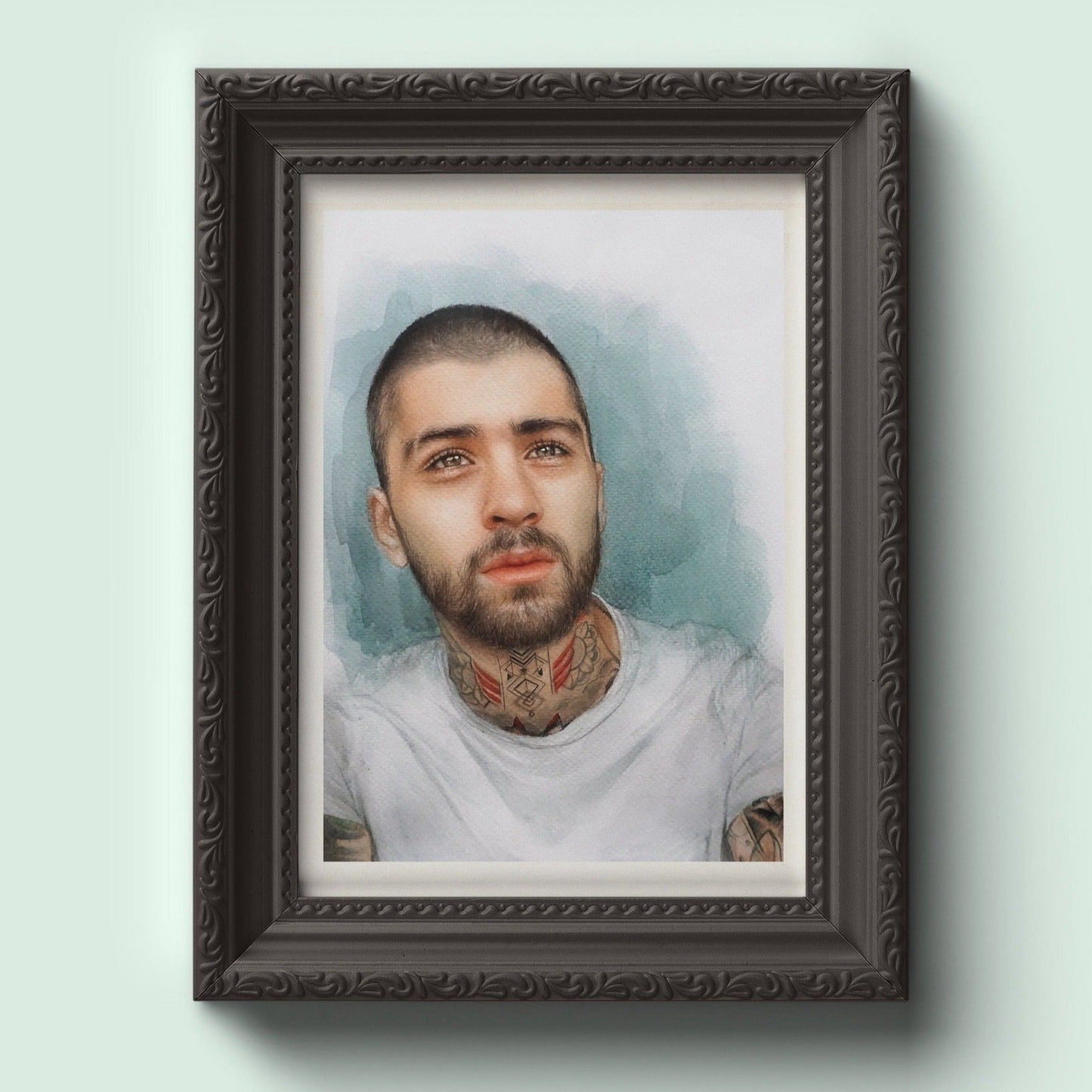 Zayn Malik- watercolor painting