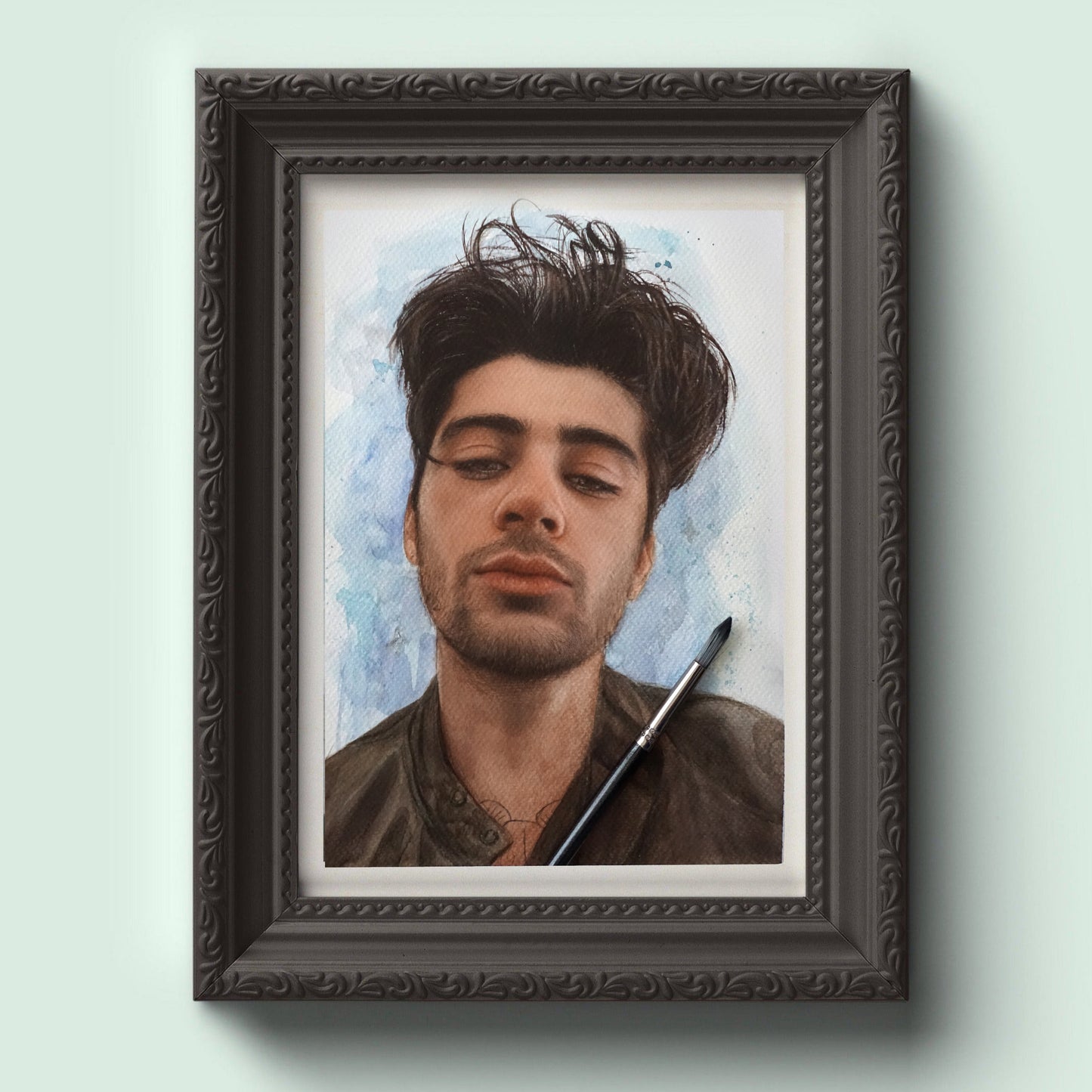 Zayn Malik- Watercolor Painting